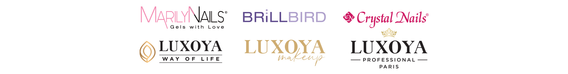 Luxoya Beauty Program márkái